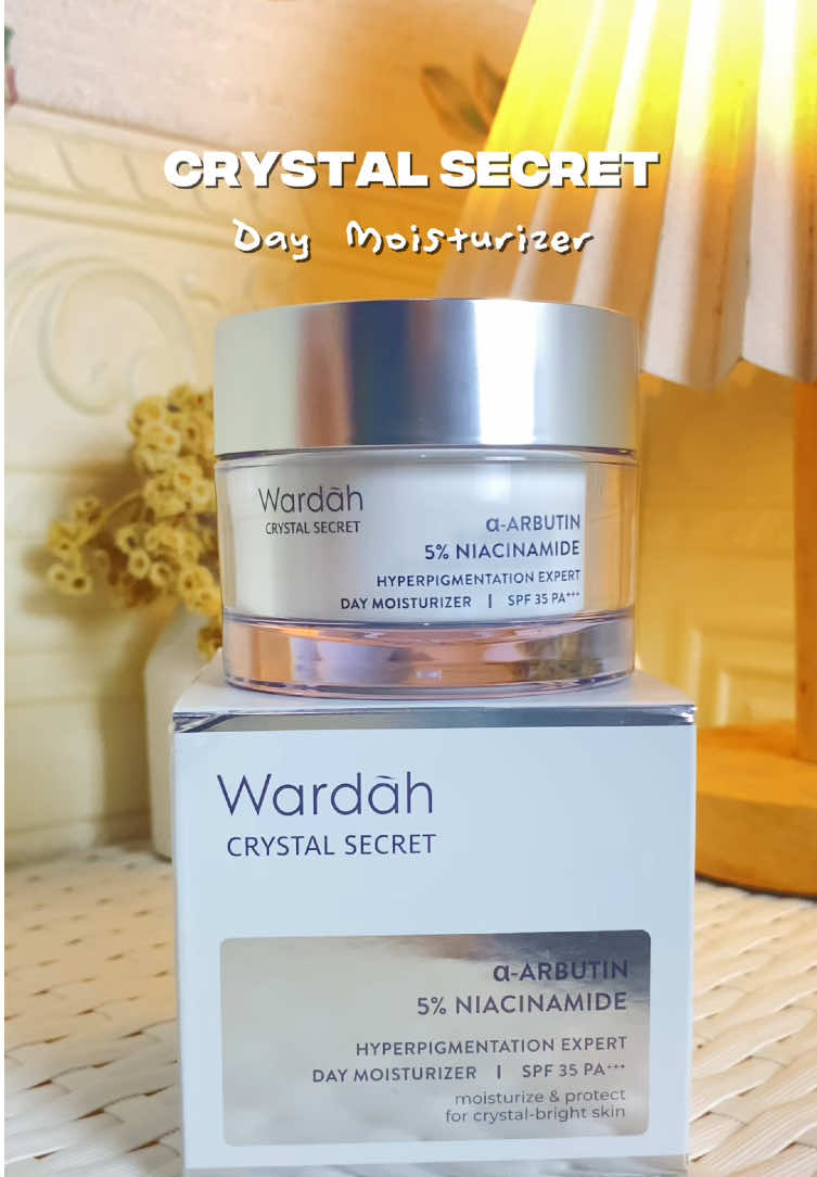 pake ini ga perlu ribet lagi sm sunscreen 🤭😍 #wardahbeauty #wardahcrystalsecret #crystalsecret #sunscreenwardah 