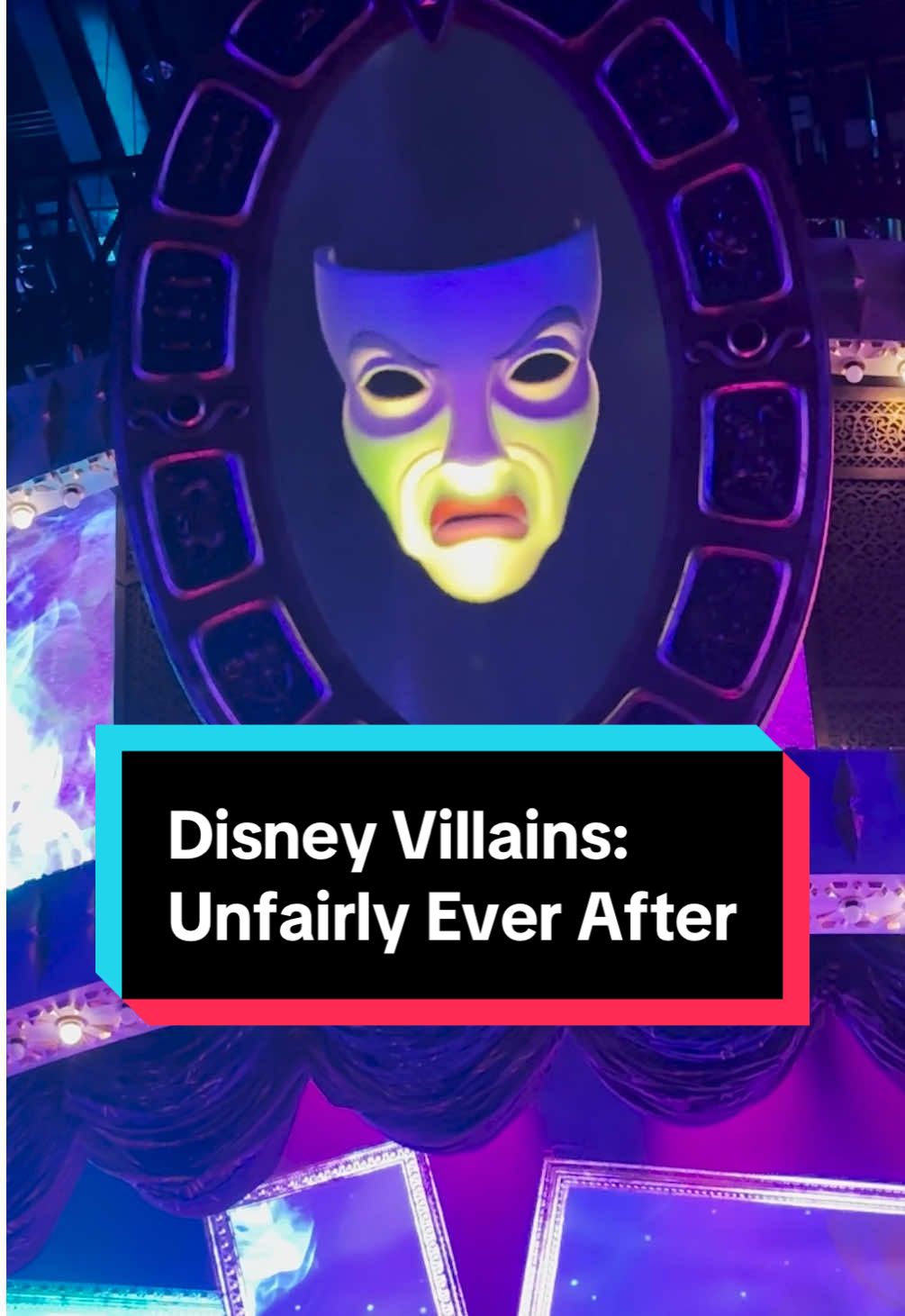 Come close… but not too close… and peek at Disney Villains: Unfairly Ever After, coming to #DisneyWorld May 27 💀🎭 #DisneyVillains #HollywoodStudios #DisneyParks 