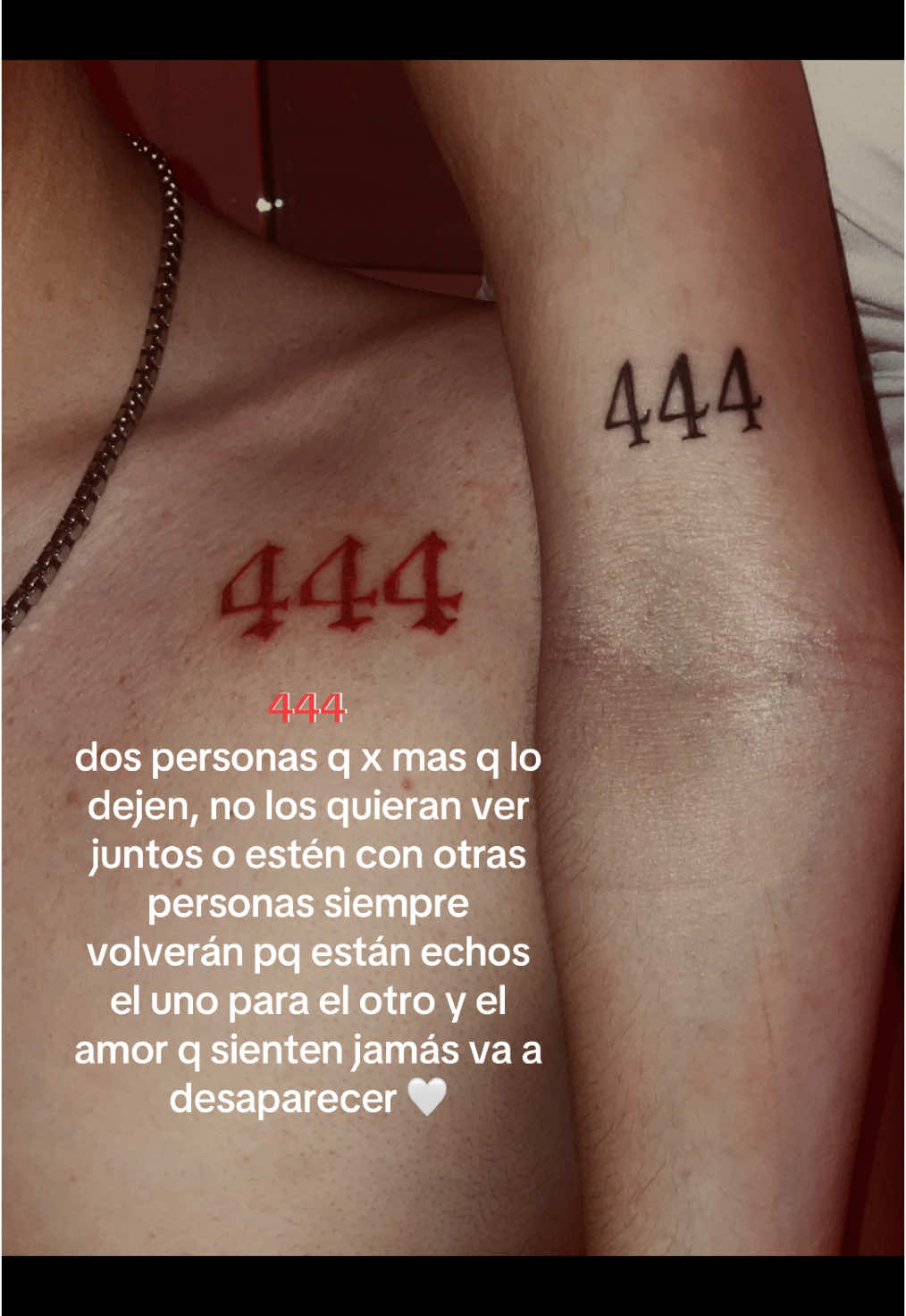 teamo infinito 🤍 #parati #fbyツ #foryour #amor #conexion #444 #yanblock #tattoo #pareja #novios #amordmivida #🤍  @👑 