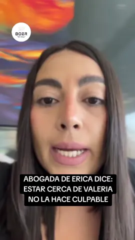 REPRESENTANTE DE ERIKA, SALE EN SU DEFENSA ATRAVES DE REDES SOCIALES  La abogada Jazmin Ochoa asegura que su representada no es culpable, y que terminó la transmisión por estar en estado se shock #abogadadeerica #jazminochoa #valeriamarquez #blossom #blossombeauty  #vivian #rr 