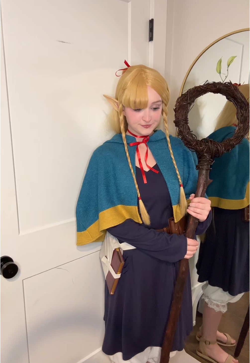 Obligatory use of this audio #marcille #deliciousindungeon #cosplay #dungeonmeshi #fyp #fypシ #marcillecosplay 