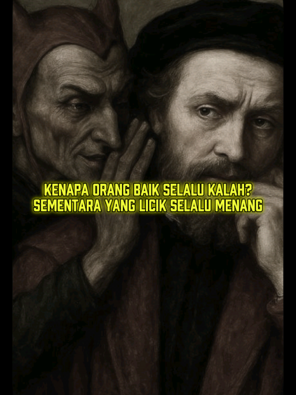 Kenapa orang jujur sering tersingkir, sementara yang licik selalu menang? Machiavelli sudah membongkar jawabannya sejak 500 tahun lalu. Ini bukan soal jahat atau baik... tapi soal siapa yang paham cara dunia bekerja. #FilsafatKekuasaan #ThePrince #Machiavelli #PsikologiManusia #StrategiHidup   #Nalarian #OrangBaik #KekuatanPikiran #BerpikirKritis #MindsetPemain
