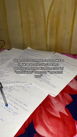 #tugaskuliah #capekbangetwoiiiiii😭😭😭😭😭😭😭😭 #fypdonggggggg @sad 