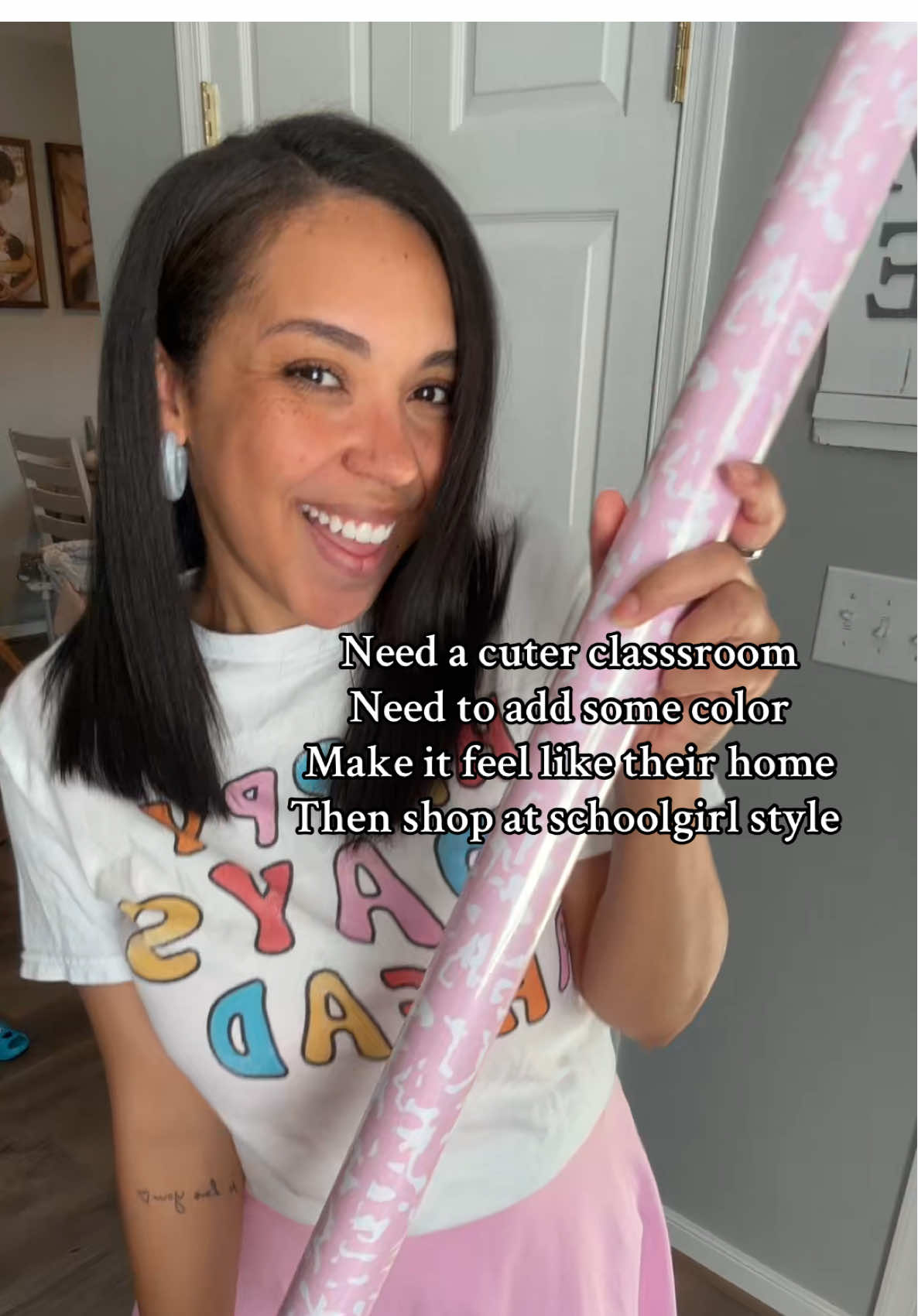 The CUTEST classroom decor around 🤩 @Schoolgirl Style checkout the link in my bio!  #teacher #classroom #elementaryteacher #teachersoftiktok #classroomdecor 