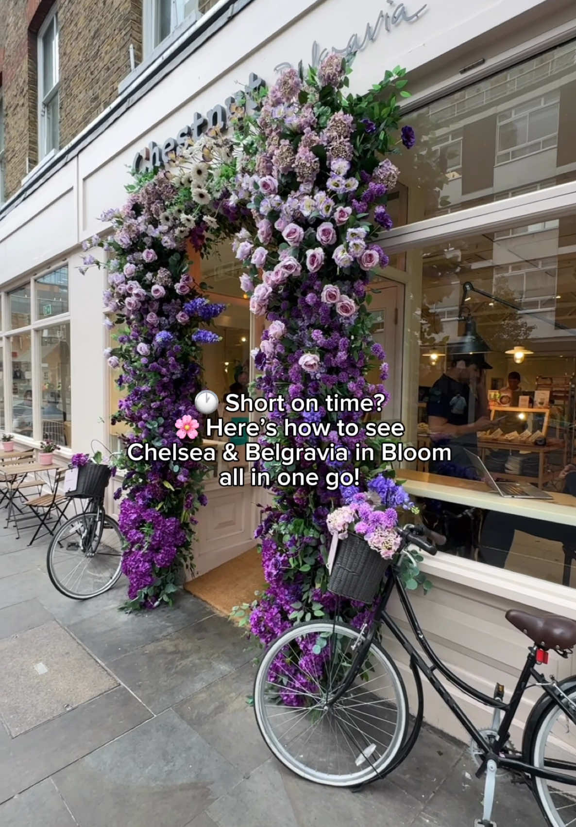 Short on time? Here’s the ultimate walking route to see the best of #ChelseaInBloom and #BelgraviaInBloom 🌸 📌 Save this route ✨ Start at Victoria Station ➡️ Walk through Eccleston Street, Eccleston Yards and Elizabeth Street 🌷 Head to W Halkin Street to catch Neill Strain’s floral display 🚶‍♀️ Wander down Sloane Street for more gorgeous installations 💄 Spot the Lipstick Display on Pavilion Road 🌟 Don’t miss the main display at Sloane Square 👜 See The Bag Display at Duke of York Square on King’s Road 🛺 Tired? Grab a free rickshaw ride between key spots! 🍣 Stop for lunch @Sticks’n’Sushi UK – try the limited Kimono Bloom cocktail 🍦 Grab a @therealfruiticecreamco from @Anthropologie Europe eat 🌸 Final stop: Pimlico Road for one last bloom moment!  #my_ldn #chelseainbloom #belgraviainbloom #chelseaflowershow #springinlondon #londonspring #freethingstodo #freethingstodoinlondon