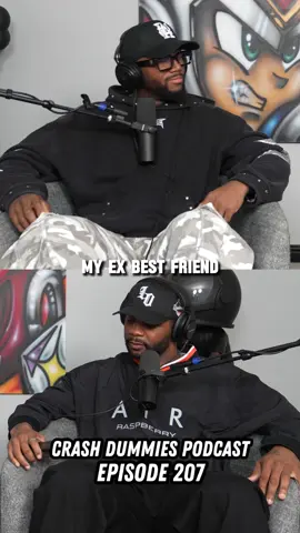 They didn’t see her come in?? 😭 #podcast #crashdummiespodcast #fyp #blackcontentcreators #comedy #funnypodcast 
