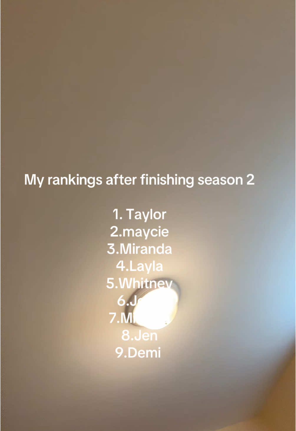 Let’s just say my rankings were total opposite season 1 😅😅 #slomw #hulu #taylorfrankiepaul #rankings #fyp #trend #creatorsearchinsights @hulu @Disney+ @secretlivesonhulu @Alani Nutrition 