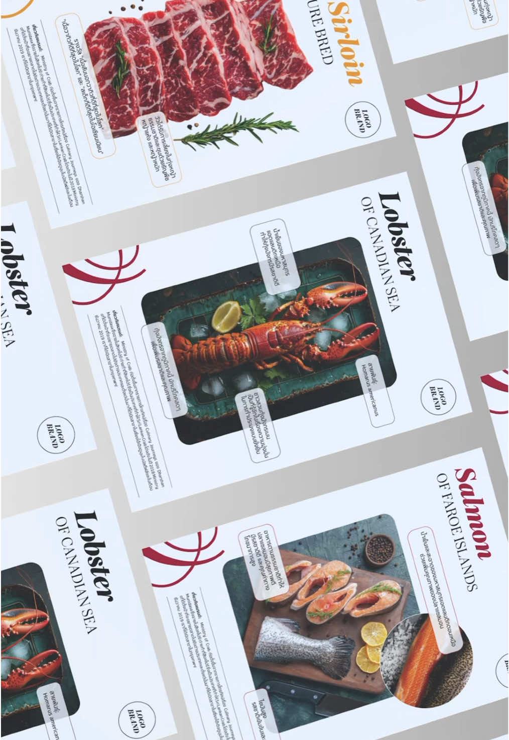 ข้อคิดเวลาออกแบบเท็มเพลต :)  Credit 💕 Client: The Mall Group  Brand: Gourmet Market  #กราฟิก #ออกแบบ #designstudio #graphicdesigns #designtips #tiktokสายอาร์ต 