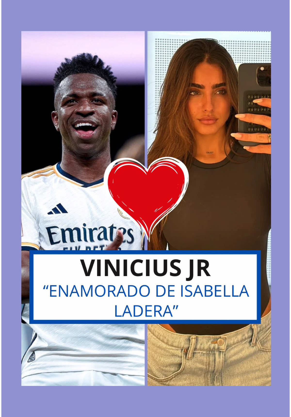 VINICIUS JR COMENTA LIVE DE ISABELLA LADERA #viniciusjunior #viniciusjr #isabellaladera 