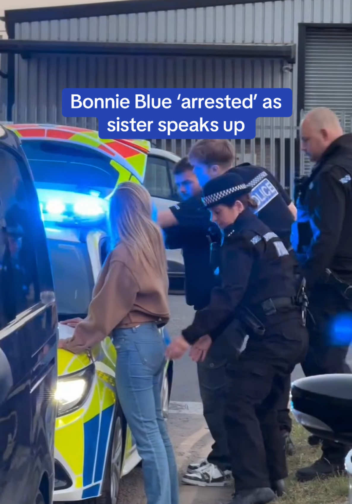 Adult film star Bonnie Blue - real name Tia Emma Billinger - has reportedly been taken into custody. A video showing the arrest was shared on her main Instagram account, while her sister released a public statement following the incident. No details about the ‘arrest’ has been made clear. Her sister’s Instagram statement read: ‘As you may have seen, Tia has been arrested. We still don’t have clarity on the situation but will keep you all in the loop as soon as we know.’ ‘Thanks for all of the support in the last 24 hours. This isn’t something we wanted to get out but it seems there is no privacy for her anymore. Your’s sincerely Tia’s sister.’ 🎥 bonnie_blue_xox/Instagram #bonnieblue #news #arrest #influencer  