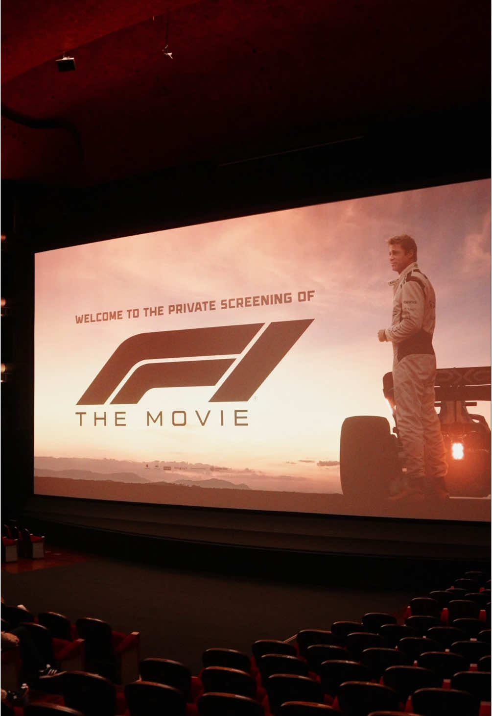 Arriving in style for their #F1TheMovie private screening! ✨ @F1 Movie - Only in theatres June 27 #F1 