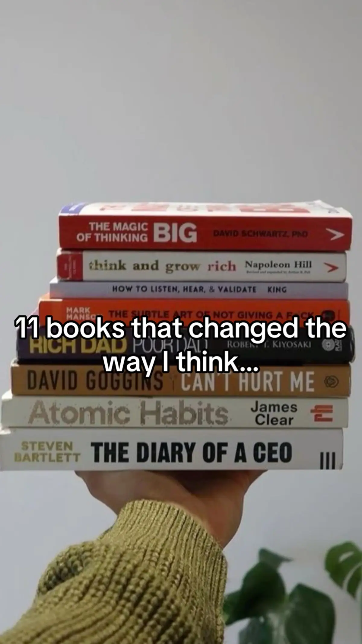 These have altered my brain chemistry. #selfdevelopment #BookTok #reading 