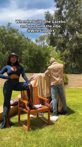 We make a great team 🥰Use code: KENDR10  #outdoor #outdoorfurniture #camping #furniture #couplegoals @GARVEE 