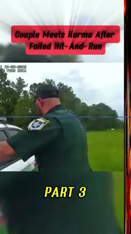 Couple Meets Karma After Failed Hit-And-Run #cops #copsoftiktok #fyp