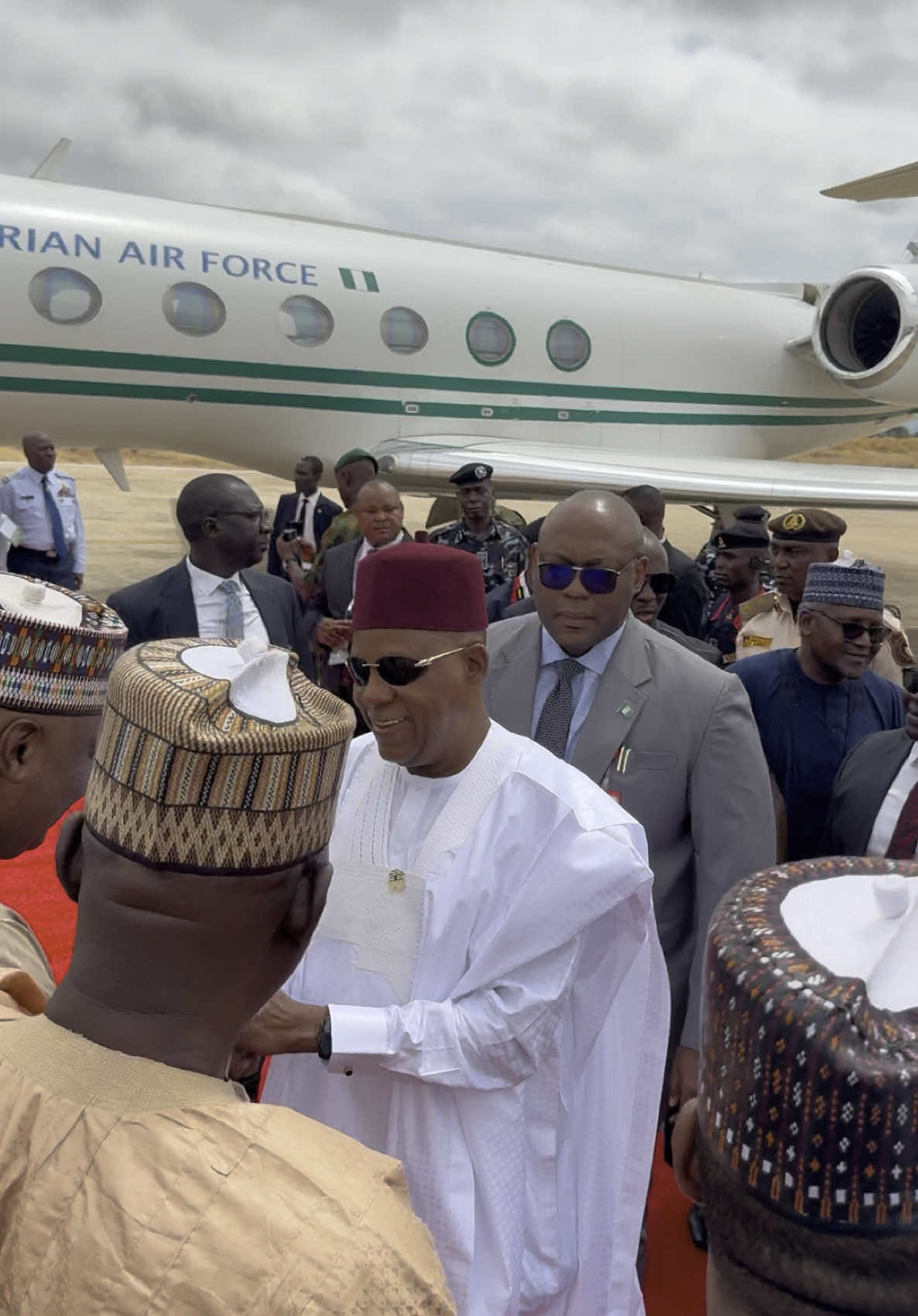 Governor Agbu Kefas welcomed Vice President Kashim Shettima alongside Aliko Dongote and other dignitaries to the newly upgraded Danbaba Suntai Airport in Jalingo, where the Vice President officially commissioned the facility ahead of the Taraba International Investment Summit | K-Move  #agbukefas #kefasmovement #kmove #foryoupage #fyp #taraba #dangote 