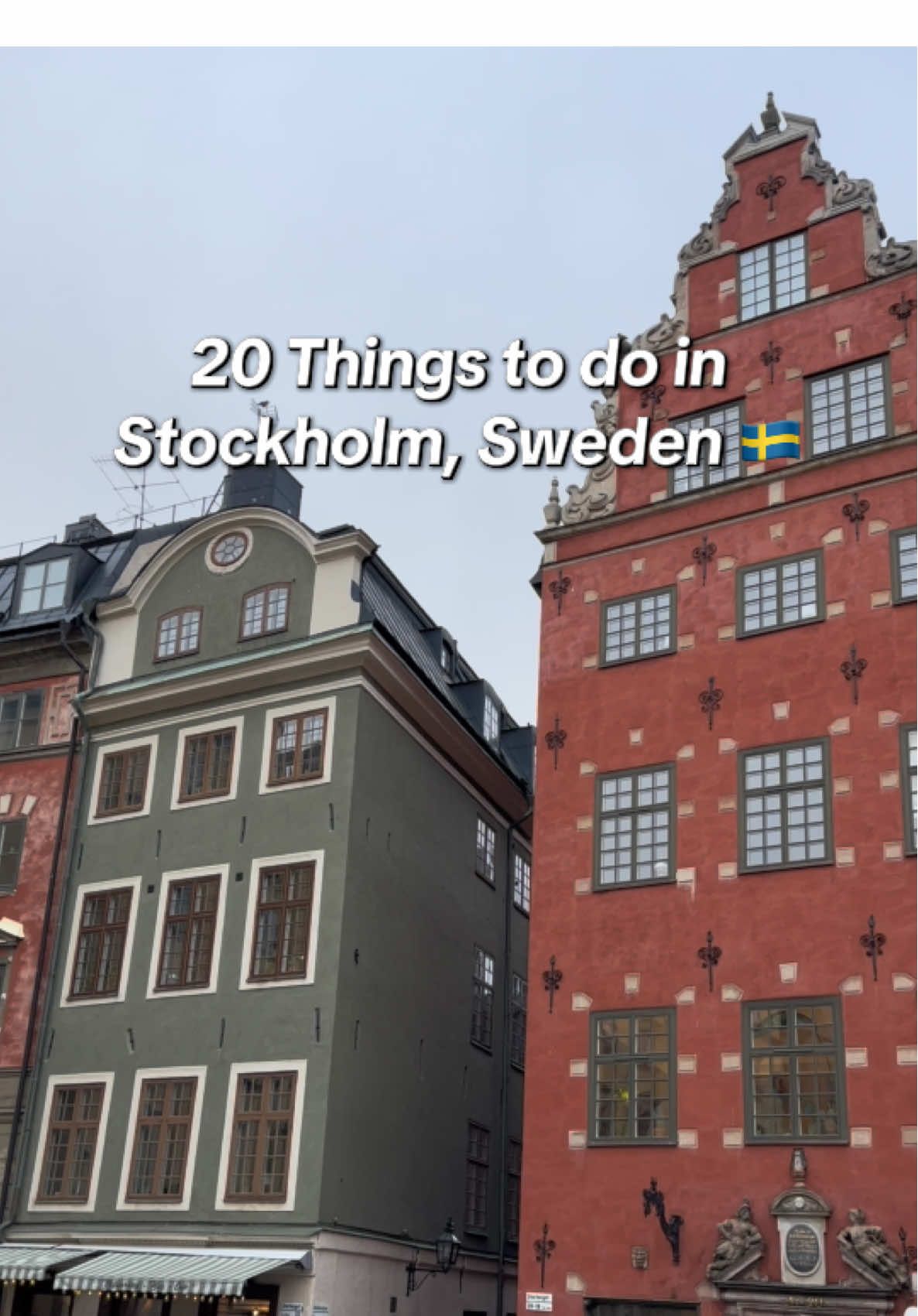 Part 1. Things to do in Stockholm, Sweden 🇸🇪. Planning a trip to Stockholm? Let me be your local guide! Feel free to DM me or email to the.wawawahab@gmail.com 😊 #visitstockholm #stockholm #sverige #malaysianinsweden #stockholmtoday #fyp #malaysia #malaysiatiktok #travel #localguide #touristguide 