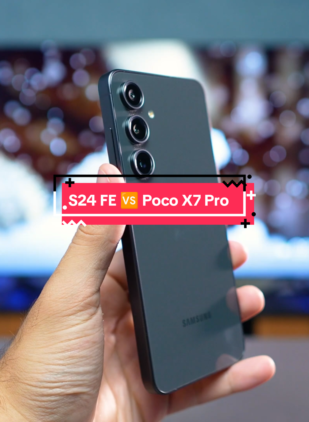 S24 FE 🆚 Poco X7 Pro qual e melhor para vc? #s24fe #samsung #xiaomi #pocox7pro 