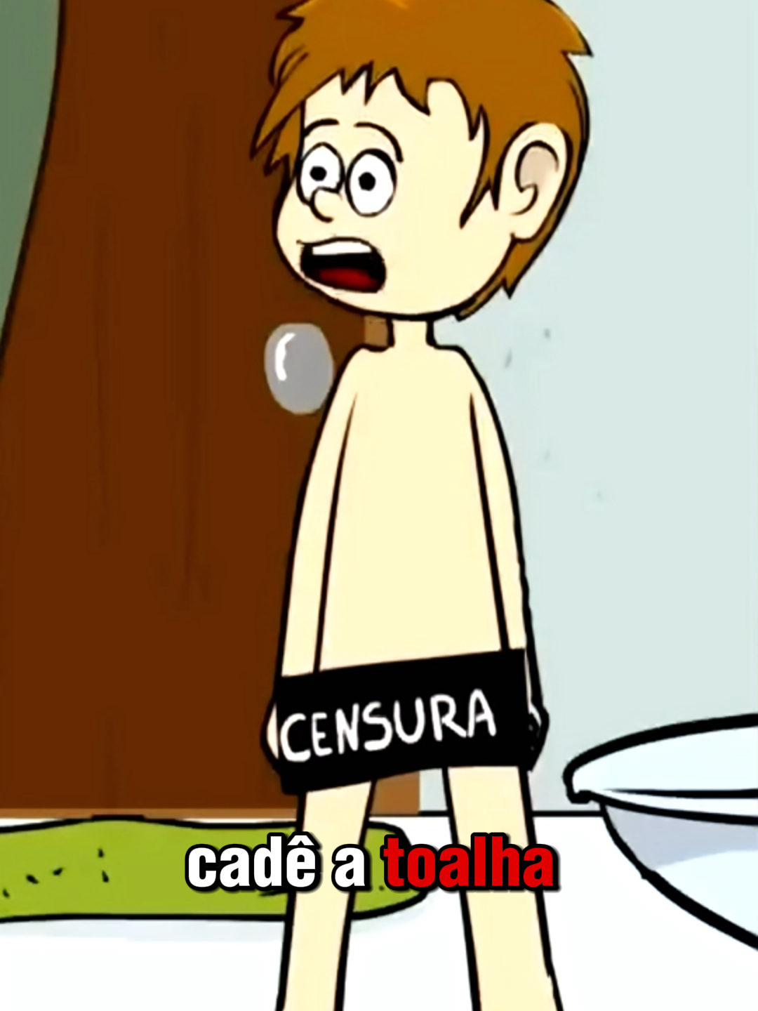BANHO TOMADO? AGORA SIM… VONTADE DE CAGAR 😤🚿💩#vidareal #comedia #zueira #humor #anime #piada #risos #viralvideos #fyour