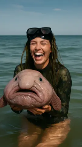 Ever heard of the ugliest fish in the world? Meet the Blobfish. These squishy weirdos usually live way down deep in the ocean— but a snorkeler just found one near the coast! Look at this jiggly blob of a creature… Oh. My. Gosh. That face! Those cheeks! It’s like a sad jellybean with regrets. What do you think of this beauty? Tag a friend who needs to see this and follow for more hilarious deep-sea drama! Real Or Fake, what do you think? #B#BlobfishU#UglyFishD#DeepSeaCreatureW#WeirdAnimalsO#OceanFindsS#SnorkelingSurpriseU#UnderwaterWorldF#FunnyAnimalsN#NatureIsWeirdV#ViralVideoO#OceanLifeW#WhatDidISeeTikTokAnimals