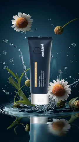 Skincare powered by rosehip oil and chamomile. Brightens skin, smooths fine lines and soothe irritation from environmental stressors. Products of @Onekind brought to life. #cosmeticsshowcase #productpresentation  #brandingmagic #marketingcontent  #advertisement #skincarecontent #skincaremarketing 