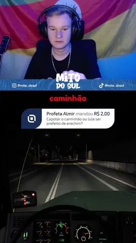 Lula prefeito😂 #mitodosul #humor #jogos #lula #caminhao #ets2 #pt 