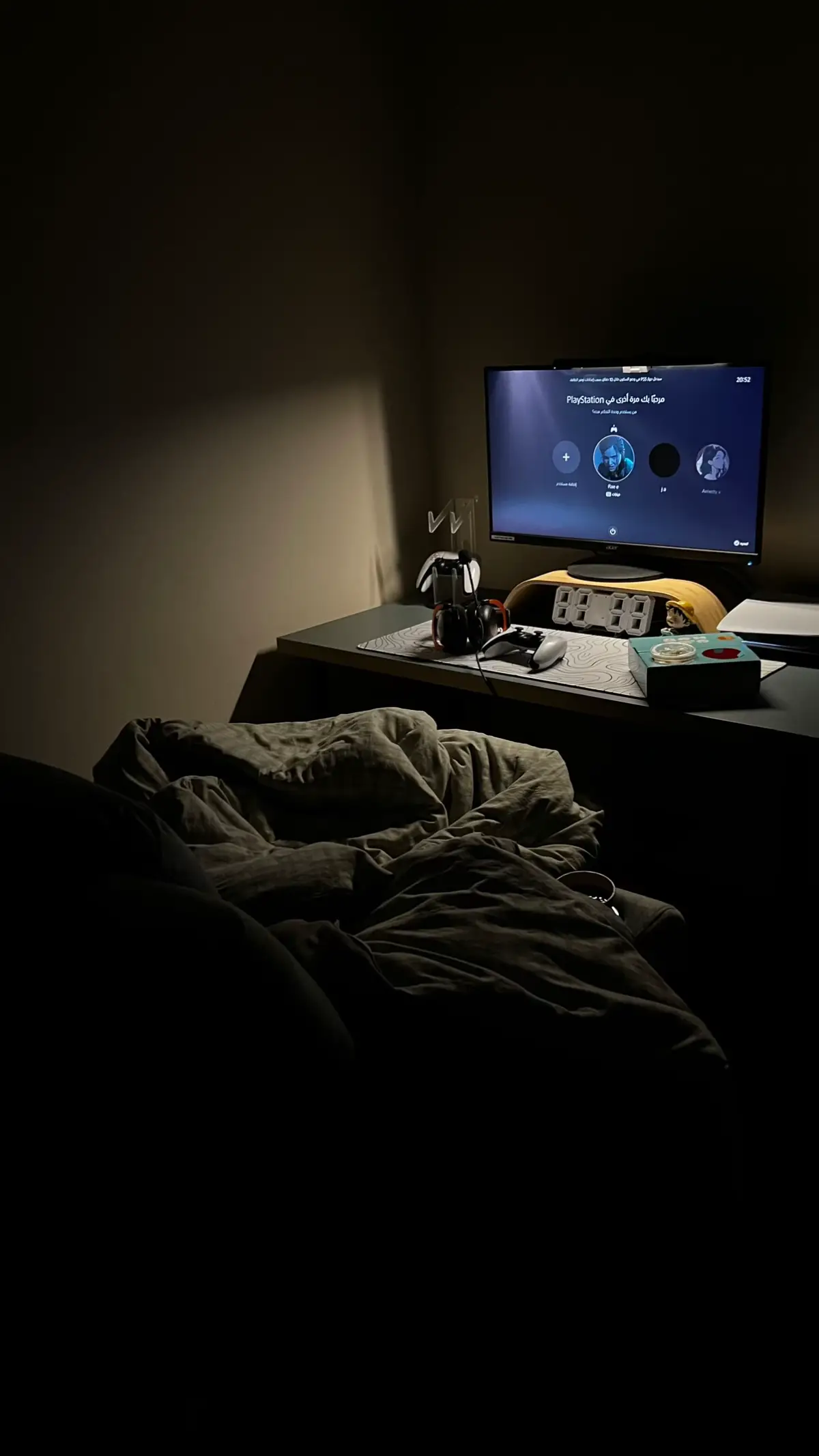 #lazyboy #setup #ps5 #playstation #pcgaming #gaming #nightlife #كرسي_استرخاء #كنب_استرخاء 