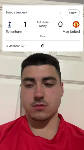 I’m actually finished. #fyp #foryou #manutd #manchesterunited #football #footballtiktok #PremierLeague #futbol #rashford #bruno #garnacho #casemiro #spurs #europaleague #reaction #thumbaldinho 