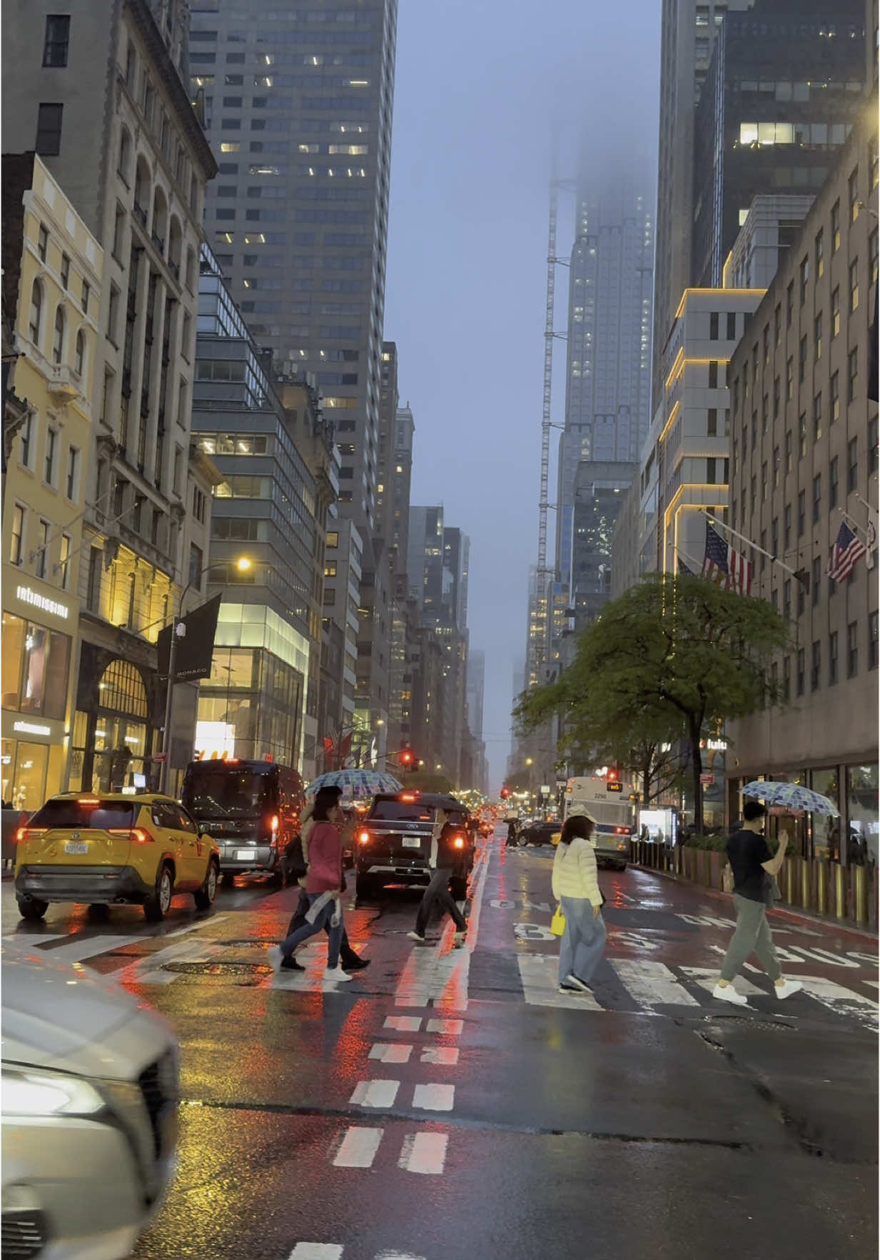 Walking in The Rain 🌧️ New York City , Manhattan 🇺🇸#usa🇺🇸 #nyc #news #ny #newyorkcity #unitedstates #tiktok #tiktokusa #rain 
