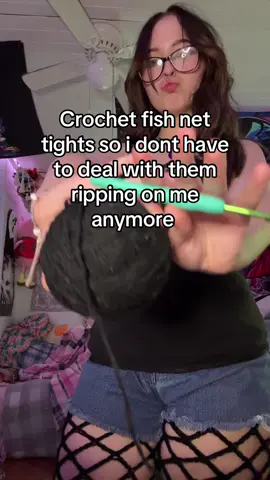 Haveing thick thighs is a blessing and a curse #foryoupage #fyp #foryou #crochet #crochetersoftiktok #crochettok #crochetfishnettights #fishnettights #crochetideas 