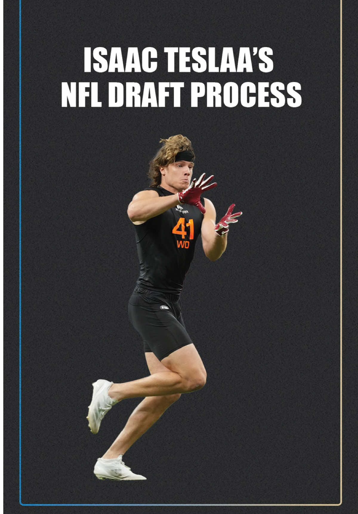 Lions rookie WR Isaac TeSlaa didn’t receive an initial invite to the NFL Combine or the Senior Bowl, but after a strong performance at the Hula Bowl, TeSlaa received an invite to the Senior Bowl as a replacement which he parlayed into an invite to the NFL Combine where he caught the attention of NFL scouts 🏈 #nfl #nfldraft #detroitlions