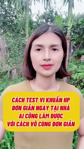 Mẹo test vi khuẩn hp ngay tại nhà,hãy thử làm ngay hôm nay nhé #HUONGLIENDONGY #vikhuanhp #sức_khoẻ_là_vàng #chiasekinhnghiem #chamsocsuckhoechudong #xuhuongtiktok2025 