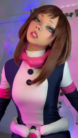 #URARAKA || hi im back!! i should be able to cosplay more often now that schools almost over :> || #uravity #uravitycosplay #urarakacosplay #urarakaochako #bnha #bnhacosplay #mha #mhacosplay