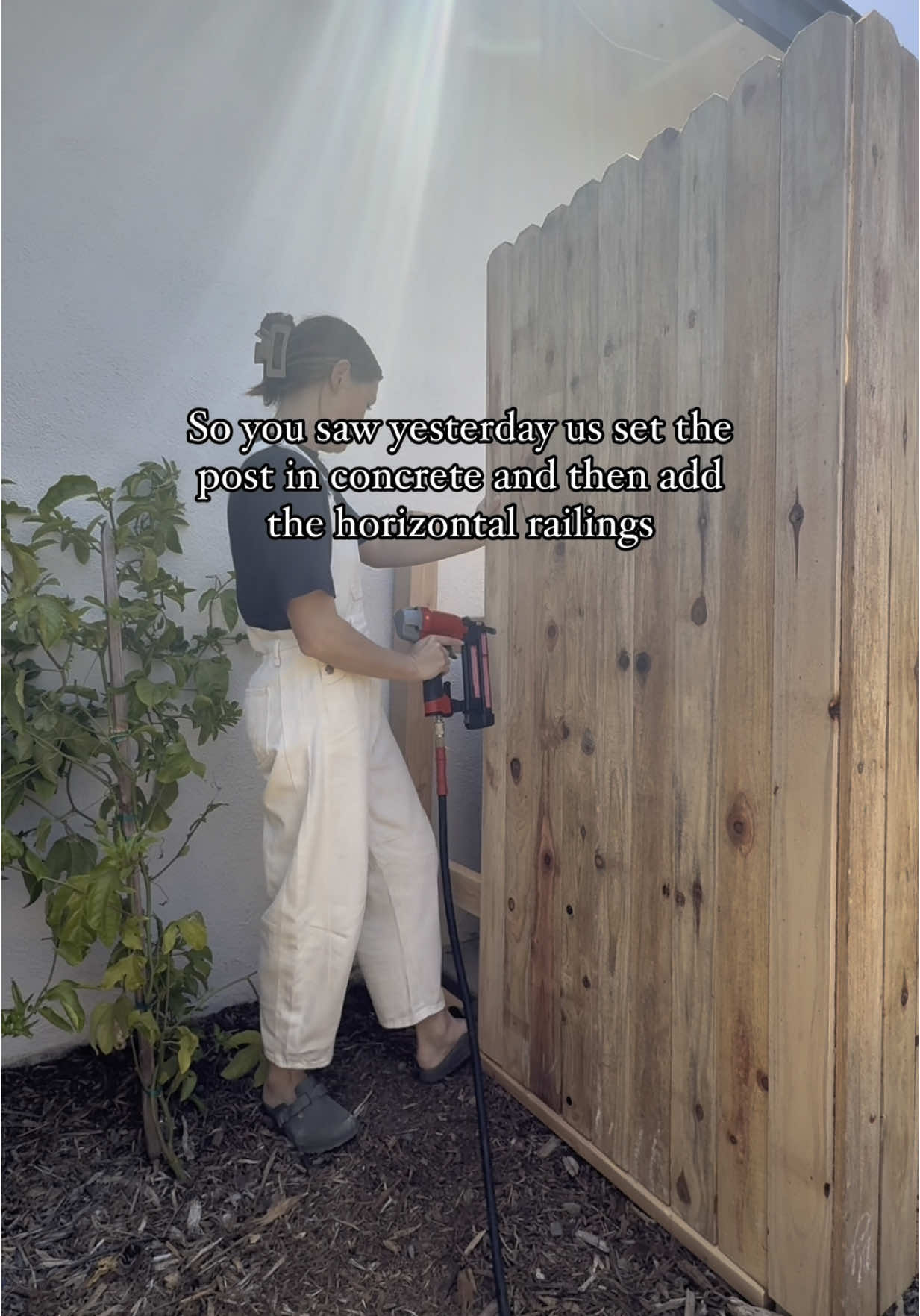 Trash shed day 2!! #DIY #trashshed 