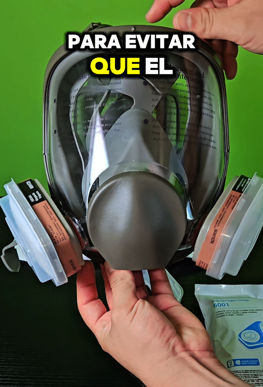 #mascaradegas #protecciontotal #trabajoseguro #seguridadindustrial #mascaraprofesional #construcciónsegura #filtrosdeaire #herramientastiktok #proteccionrespiratoria #trabajadoresdelaconstrucion #mascaradeseguridad 