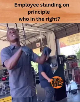 Employee standing on principle  who in the right? FOLLOW US FOR MORE CONTENT  #likeforlike #followforfollow #fyp #foryou #foryoupage #viral #trending #explore #tiktokgrowth #funnyvideos #305vlogz #FunnyTikTok #FYP #ForYou #TikTokComedy #ComedySkits #MemesDaily #Viral #Pranks #HahaChallenge #LOLMoments #argument #discussion #customerservice 