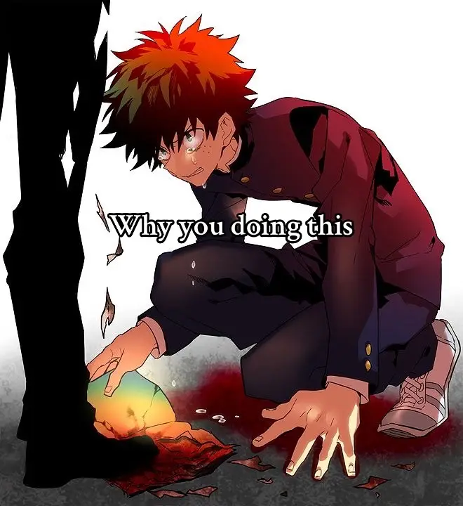 Sad deku #izukumidoriya #villaindeku #deku #saddeku #relatable #resilience #izukumidoriya #sad #mha #fyp #fy #bakugo #villainizuku #😔#fanmadeslide 