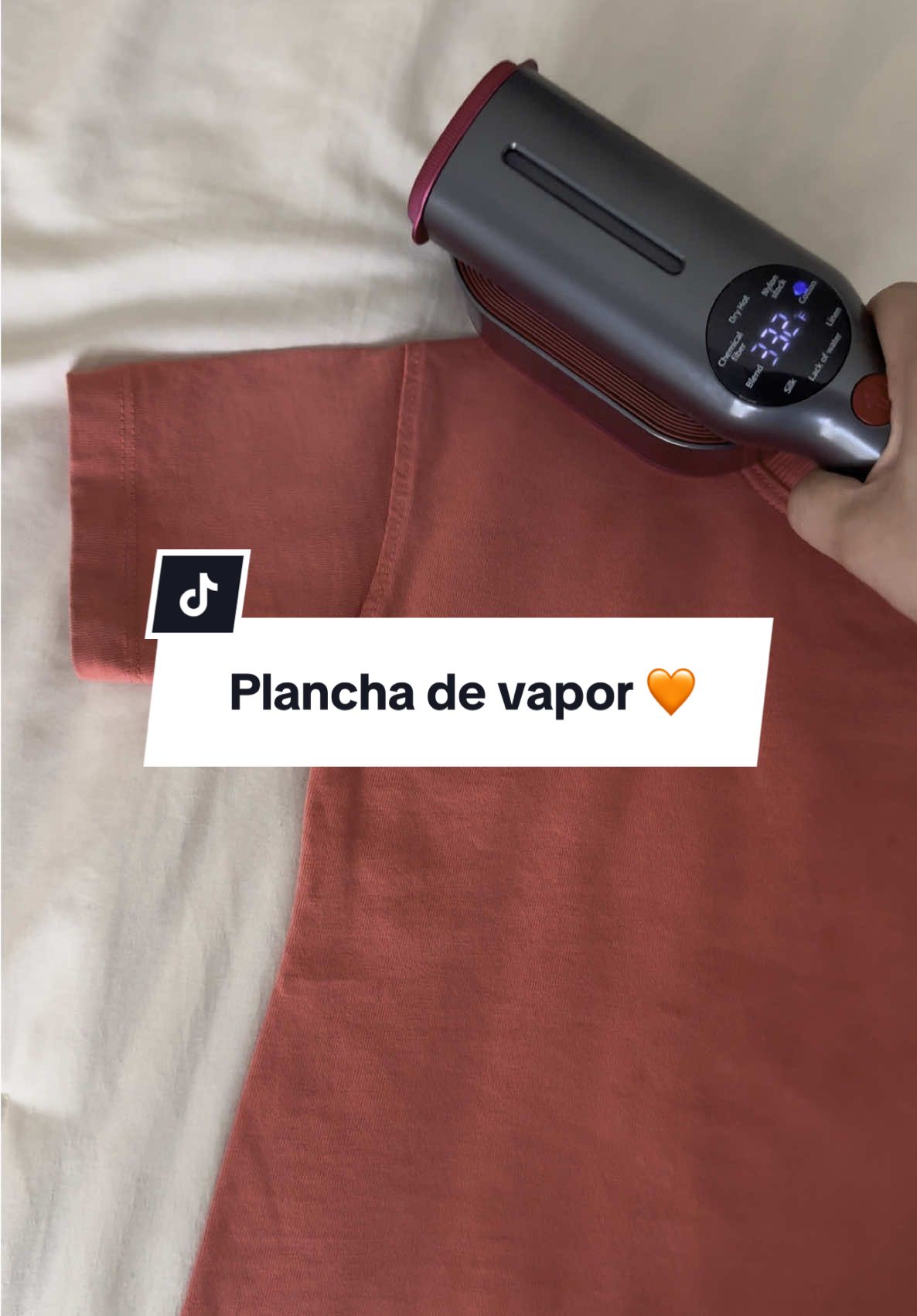 #planchadevapor #steamerforclothes #planchapararopa 🧡