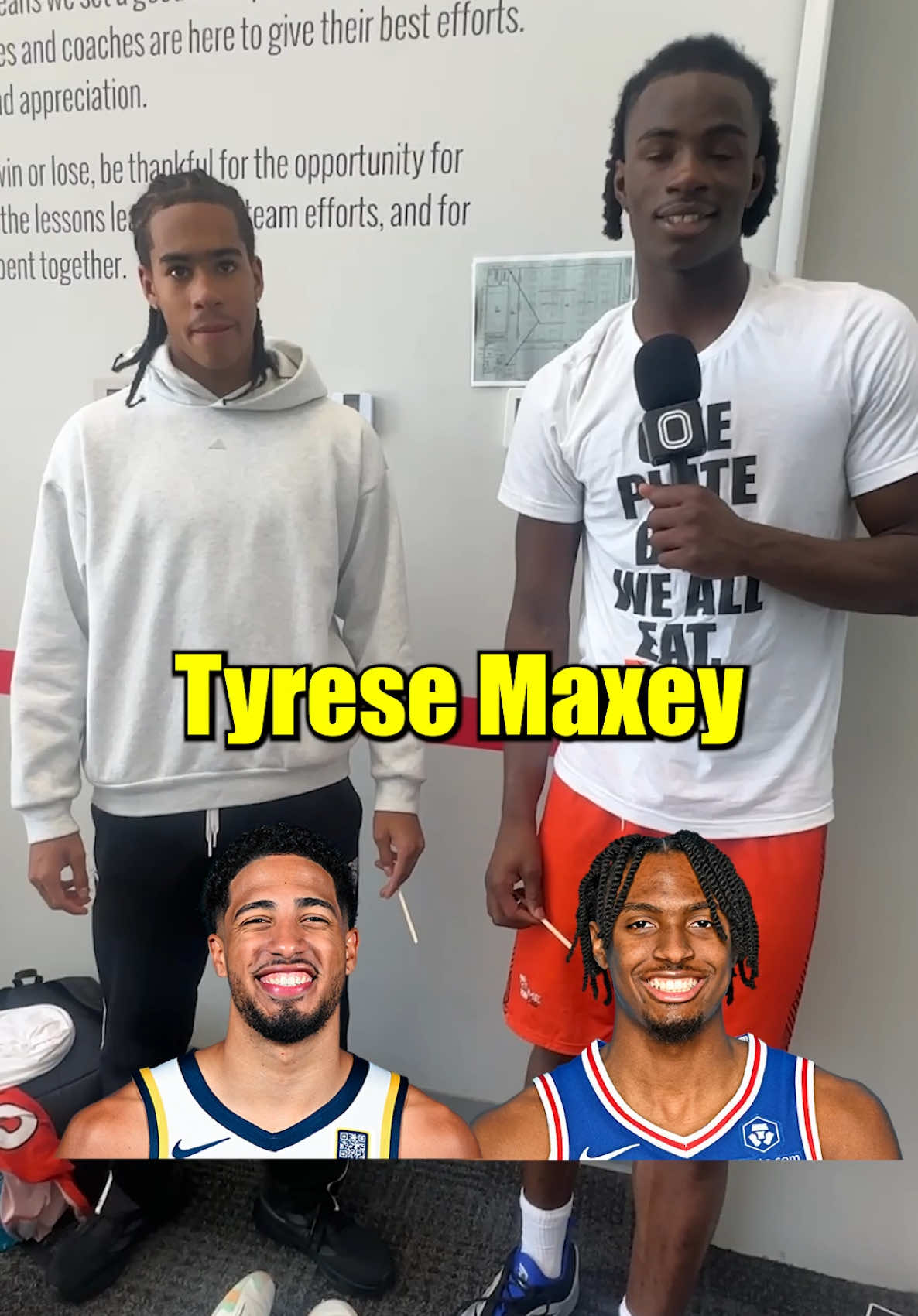 The Tyrese Haliburton disrespect is INSANE 😳 @adidas #breakthestick #NBA #game #jaredmccain #kyrieirving #shoutoutot 