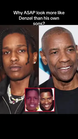 They should take a dna test to find out he 100 percent a Washington 👀 #fyp #asaprocky #denzelwashington 