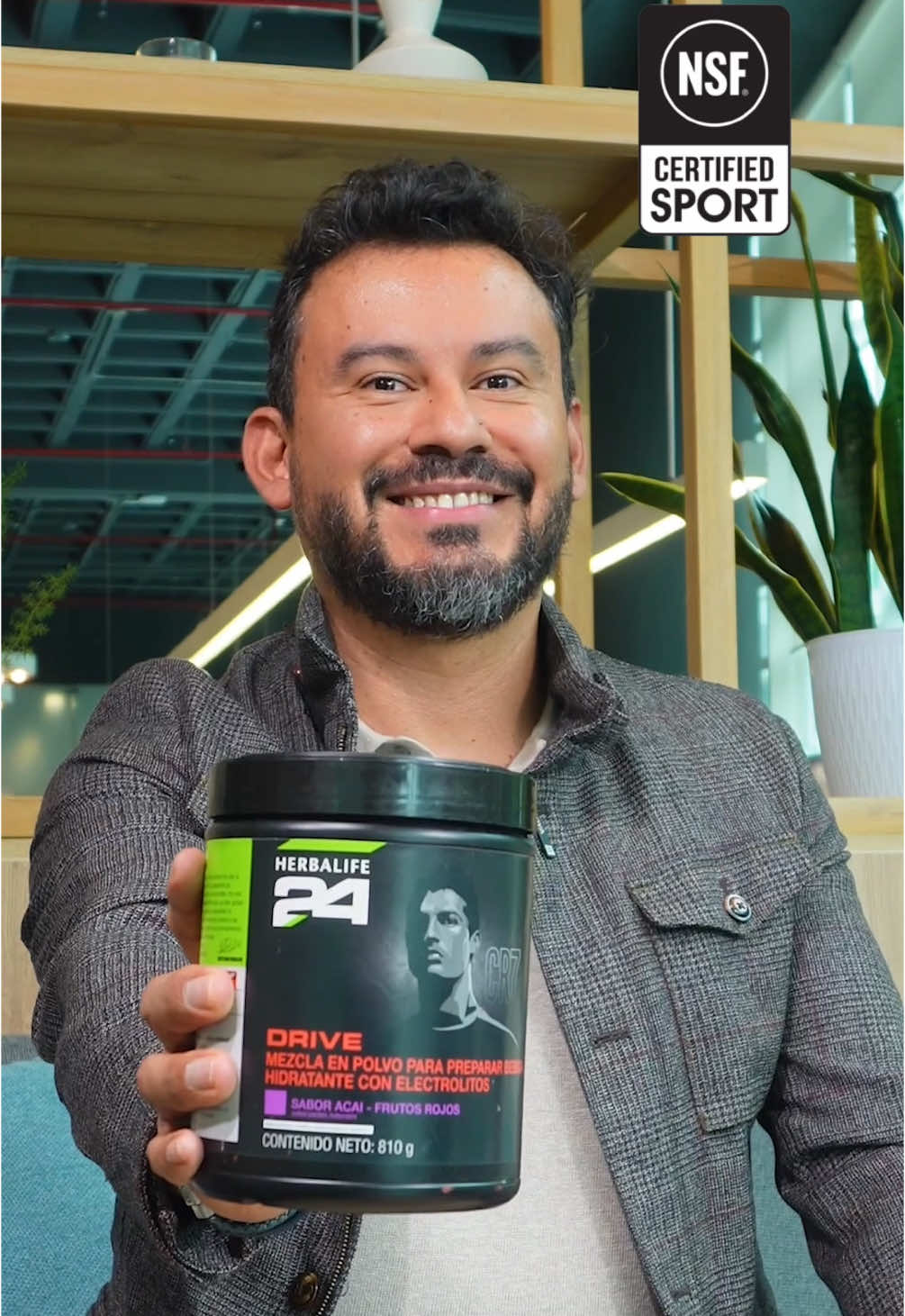 Una colaboración con CR7… porque aquí también se juega en serio. ⚽💪  ¿Conocías este producto? #CR7Drive #CristianoRonaldo #HerbalifeEcuador #Hidratación #NSFCertificado