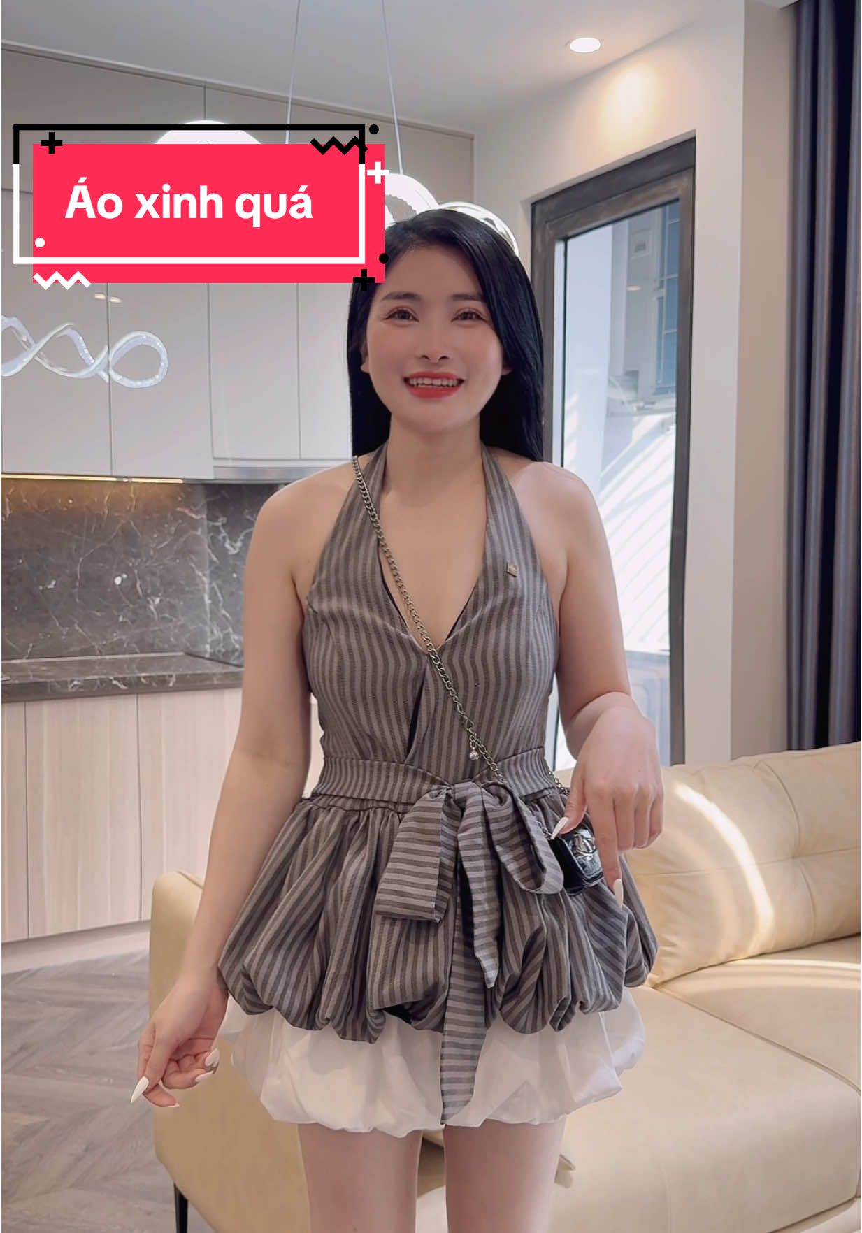 Áo yếm thắt nơ mặc đi chơi đi tiệc xinh quá nè#ao #aoyem #aoxinh #thoitrangnu #xuhuong 