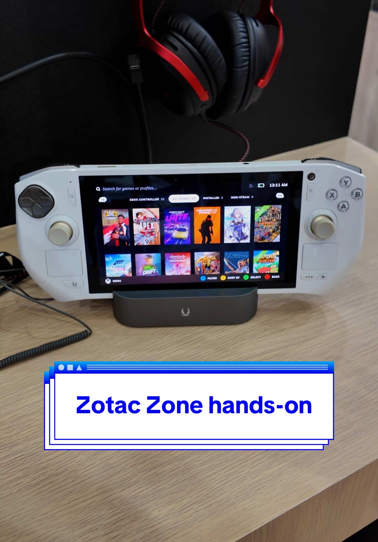 Meet the updated Zotac Zone handheld, and it’s finally starting to feel like real competition for the Steam Deck with the switch from Windows 11 to Linux.  There’s still work to do on software and overall polish, but this update is a big step in the right direction. If they keep this momentum, the Zotac Zone could become a legit go-to for handheld PC gaming. Stay tuned 👀  @ZOTAC #zotaczone #zotacgaming #zotac #windows11 #steamdeck #steamdeck2 #gaminghandheld #handheldgaming #gamingpc #pcgaming #handheldpc #steamos #gaming #console #consolegaming #computing #techgadgets #newtech #technews #computex2025 #tomsguide 