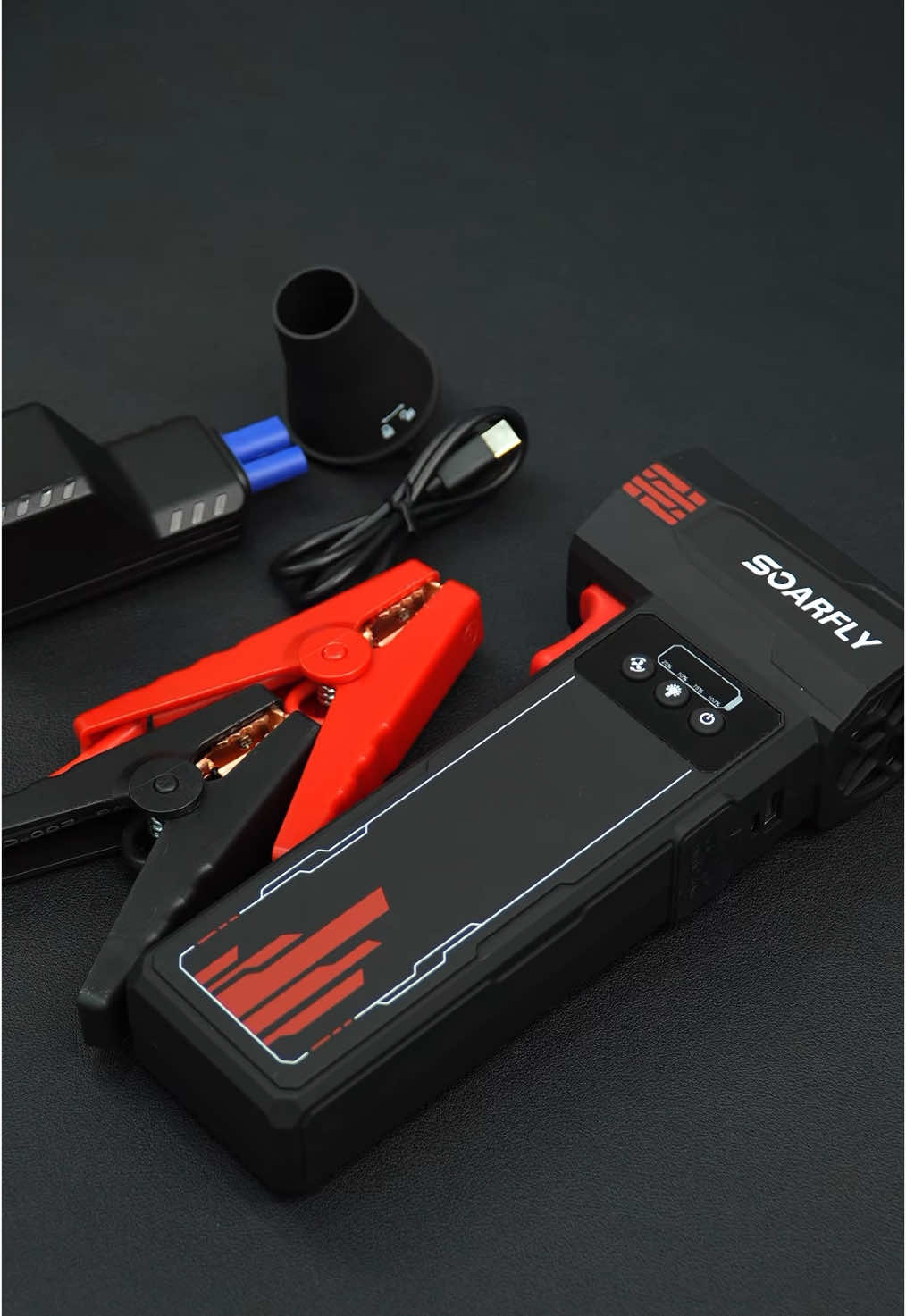 Blows with power, starts your car, lights the dark. This is no ordinary tool #HighPowerBlower #AutoEmergencyTool #JumpstartAnywhere #CleaningGadget #PowerInYourHands #CarGadget2025 #ToolForDad #RegaloParaHombres #RegaloDíaDelPadre #GadgetImprescindible #HerramientaPortátil #AirePotente #SopladorDePolvo #CocheYCasa #TecnologíaParaPapá #SOARFLY #fyp 