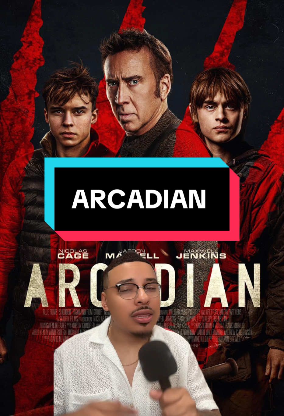 Arcadian (2024) is a Nicolas Cage hidden gem you probably missed!! No wild freak out this time, but it’s still intense and totally worth your time!! • • • #horrormovierecommendation #hulu #disneyplus #horror #horrortok #scary #moviesuggestions #moviereview #nicolascage #horrormovie #movietok #fypシ #horrormovies 