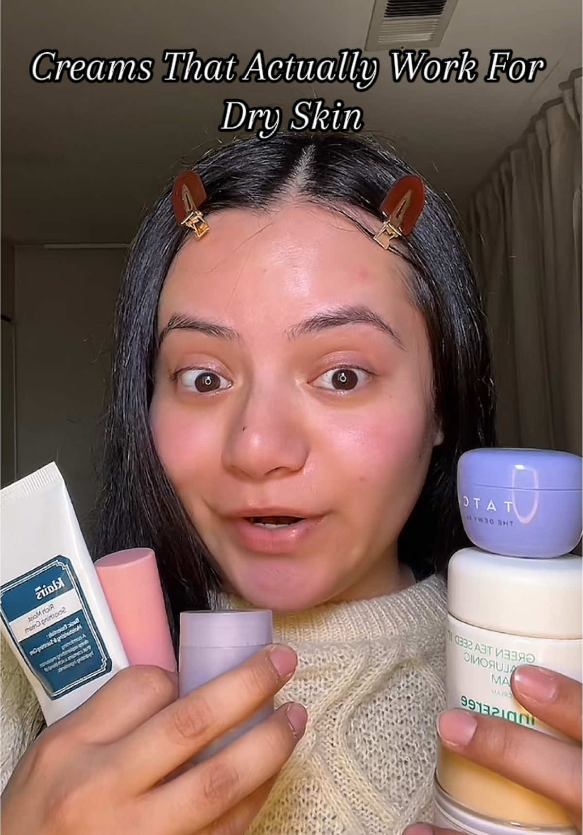 Creams that actually hydrate. No gatekeeping  #creatorsearchinsights#dryskin#dryskinrelief#skincarethatworks#skincareroutine#skincare#creams#facecream#skincaretips#SkinCare101 