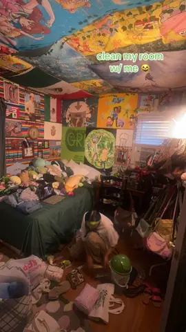 i am a maximalist so my room doesn’t look neat even after cleaning 😭😭😭 #cleaning #roomcleaning #maximalist #fypシ #timelapse #cleantime