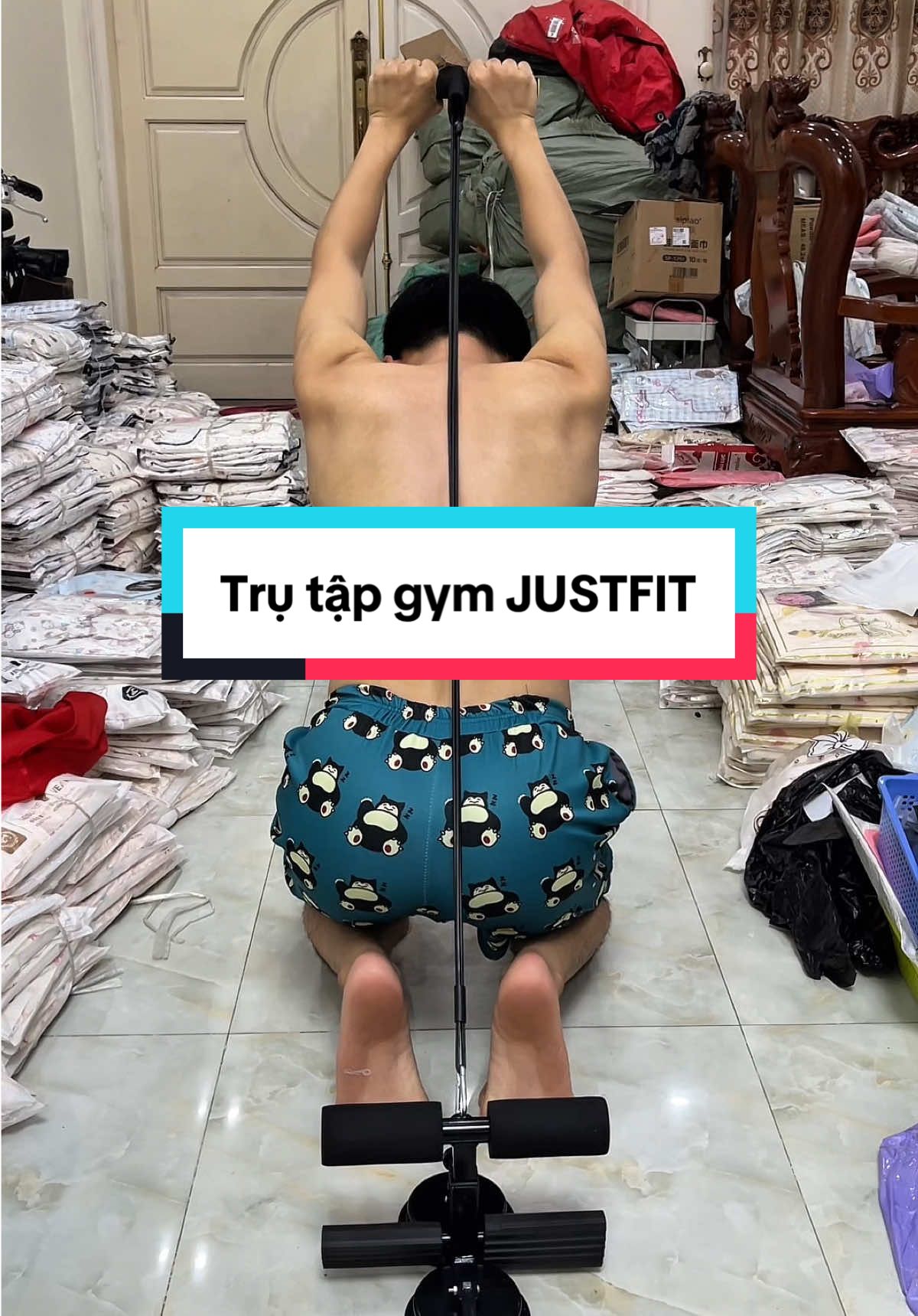 Review unbox trụ tập gym kiêm tập bụng JUSTFIT #review #unbox #truongtonreview #giadungtienich #gym #justfitvn 