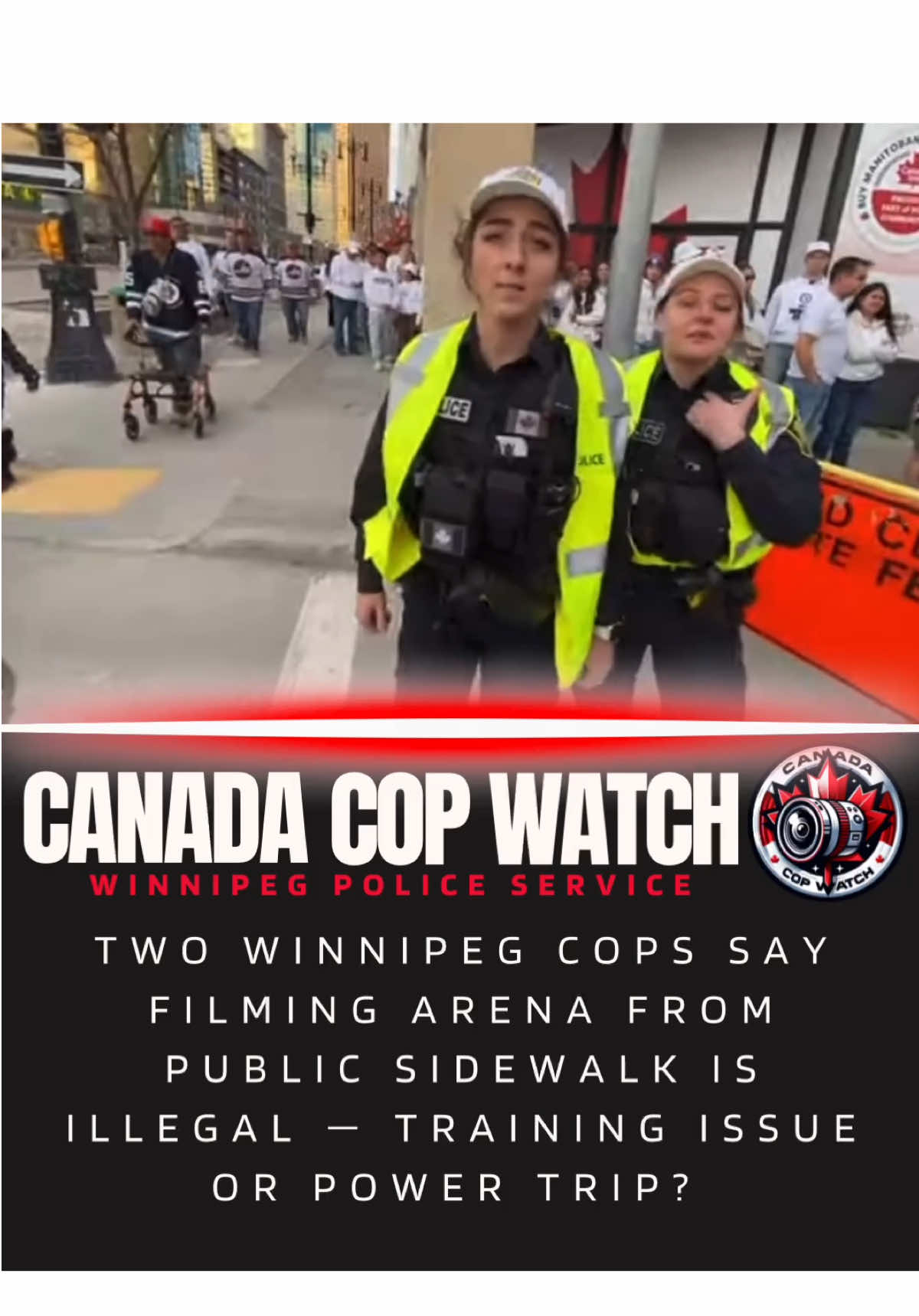 @Winnipeg Police Service what are these 2 going on about ? 🎥 B.O.R.D. | #cops #winnipeg #winnipegmanitoba #jets #game #canada #copsoftiktok #copsontiktok #copstiktok #police #policeofficer #winnipegpolice #canadacopwatch 