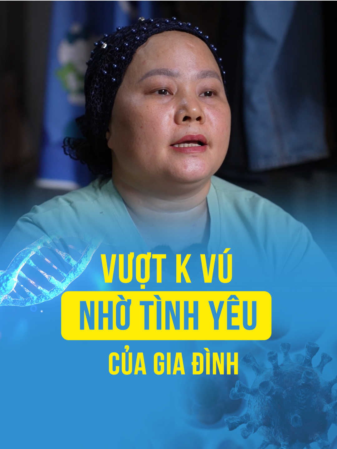 Cách người phụ nữ vượt qua ung thư vú Đối mặt với ung thư chưa bao giờ là điều dễ dàng. Thế nhưng, trong chặng đường ấy nếu có gia đình, người thân bên cạnh, họ sẽ mạnh mẽ chiến đấu hơn!  #xuhuong#fucoidan#ungthu#chienbinhK#lacquan
