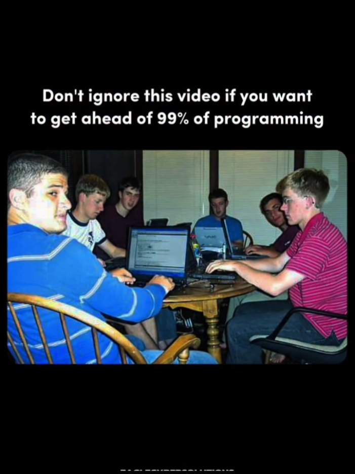 If you want to get ahead of 99% of programmers you must watch this ! Follow & Share  #coding #programming #ai #ml #computerscience #softwareengineer #shorts #information #recomendation #suggestions #99 #2025